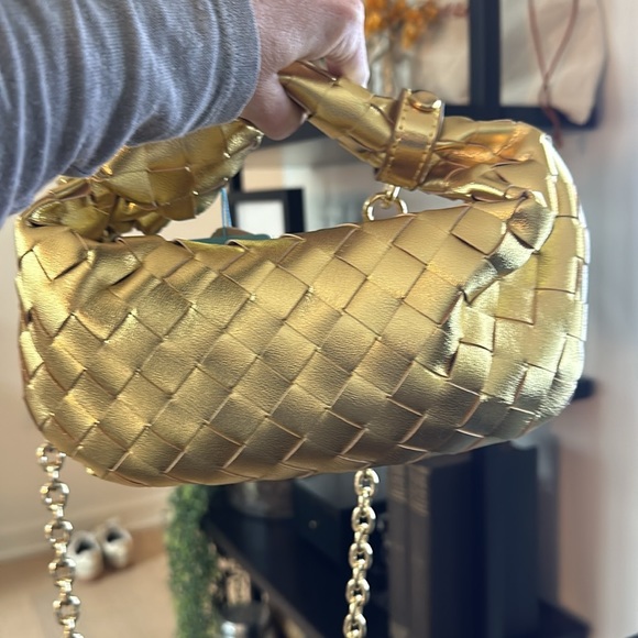 Tiffany & Fred gold woven bag - Picture 5 of 9